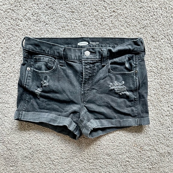 Old Navy Distressed Mid Rise Shorts - Picture 1 of 3